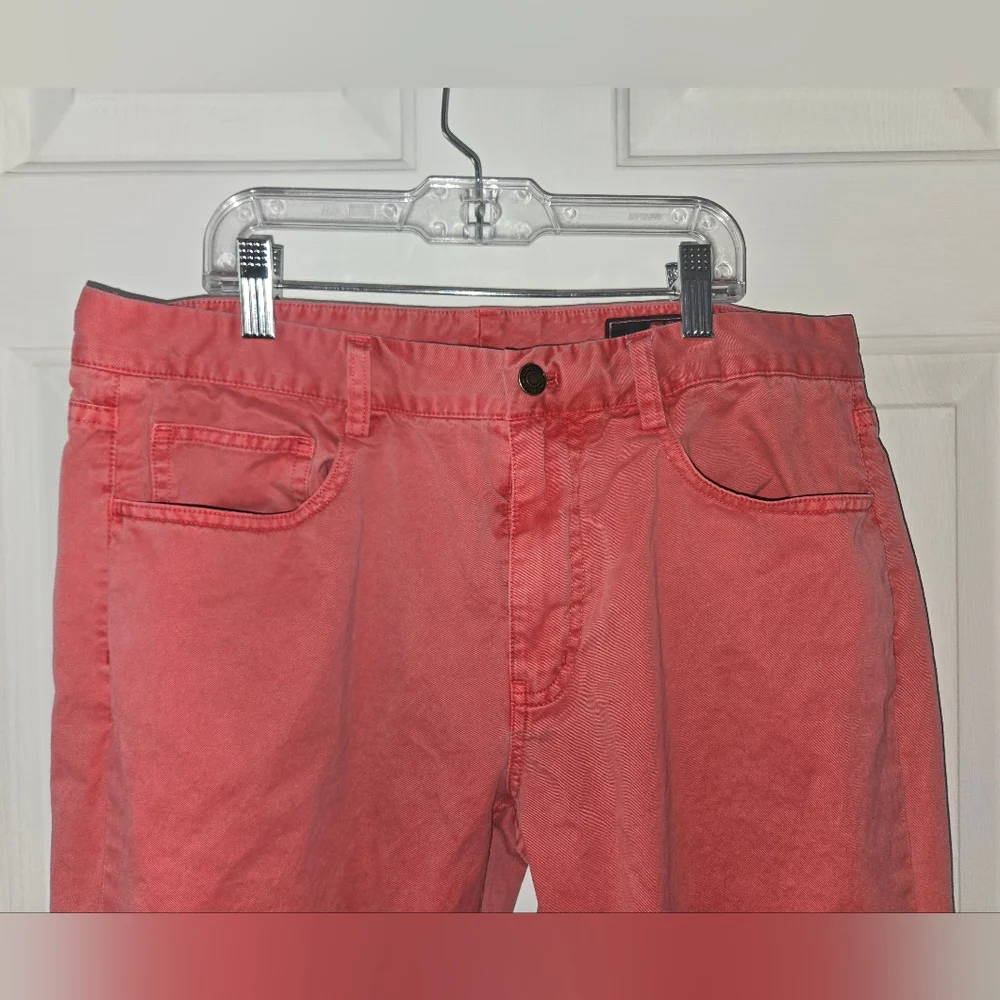 Vineyard Vines Red Mens 5 Pocket Pant 32 X 34